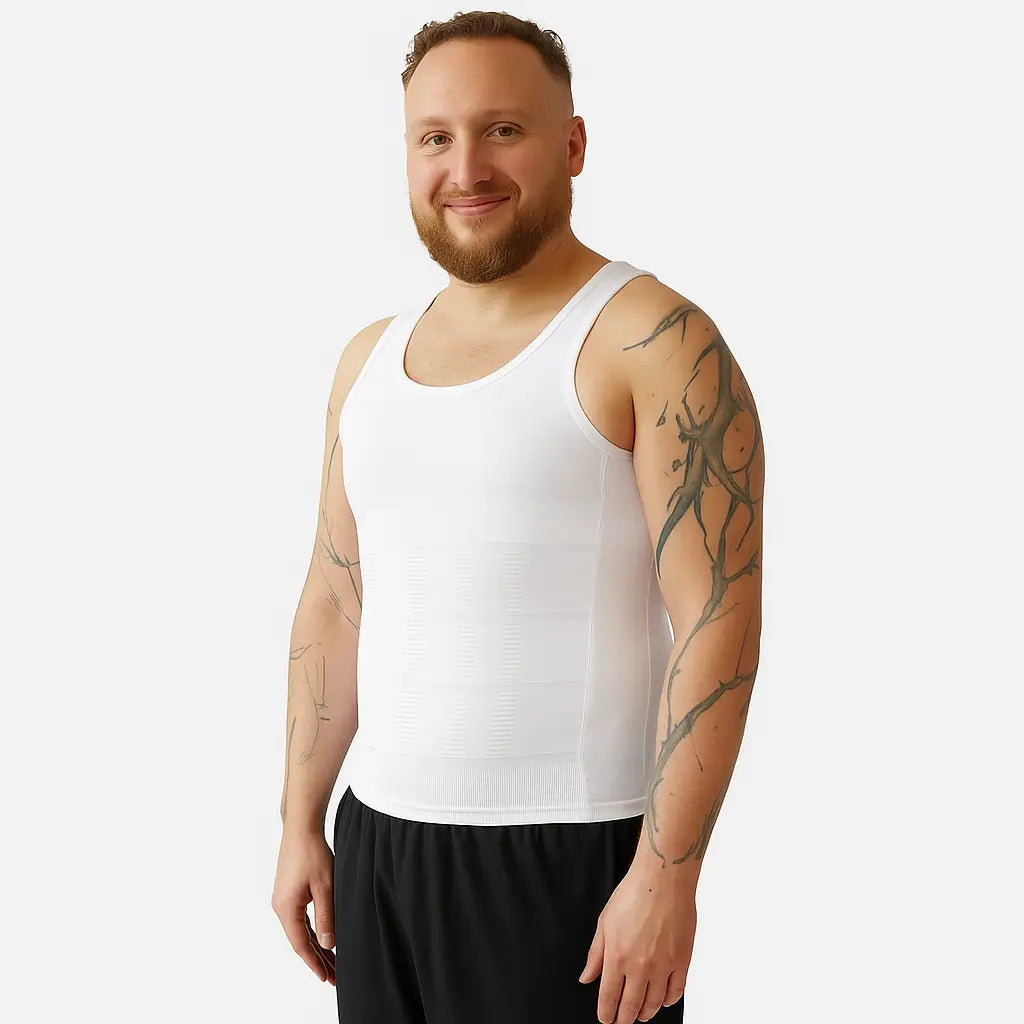 AuraFit Tank™ - Canotta Compressione Uomo