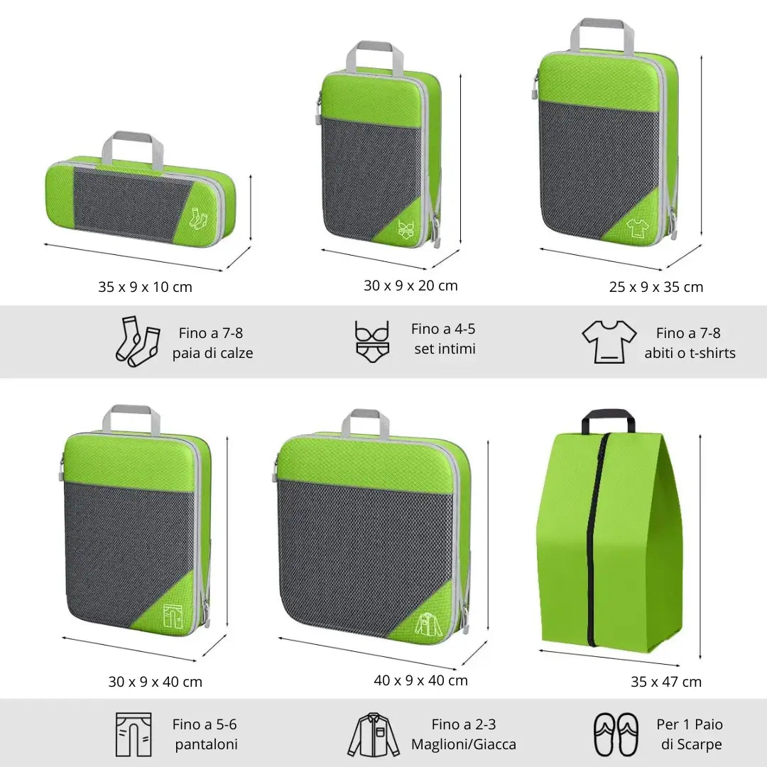 EasyPack™ - Set Borse Salva Spazio