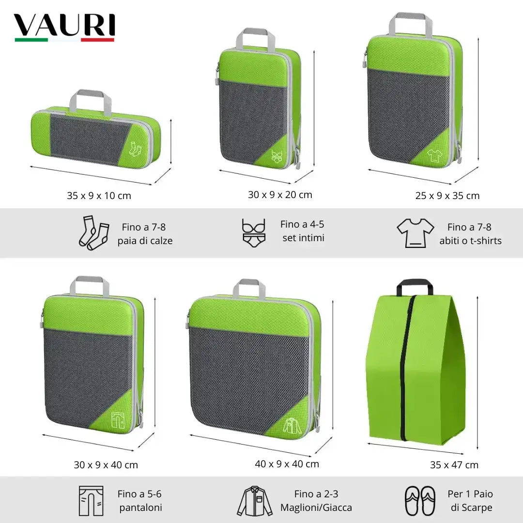 EasyPack™ - Set Borse Salva Spazio
