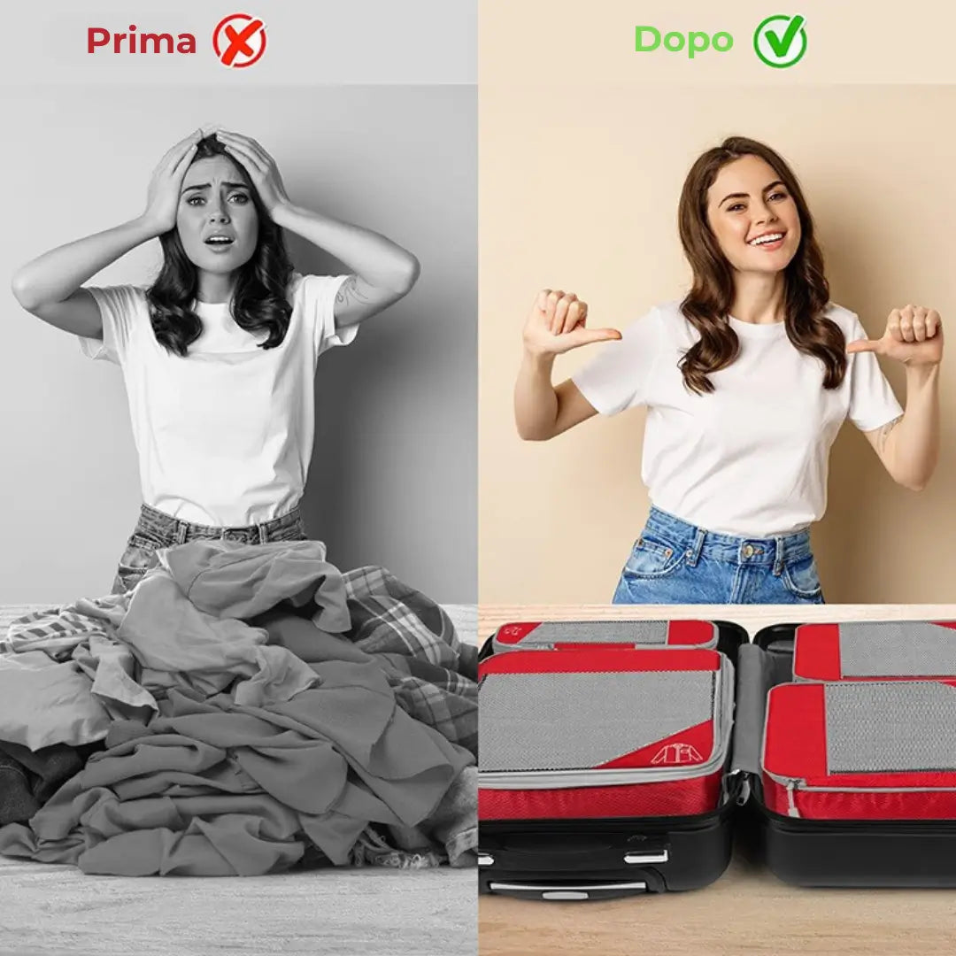 EasyPack™ - Set Borse Salva Spazio