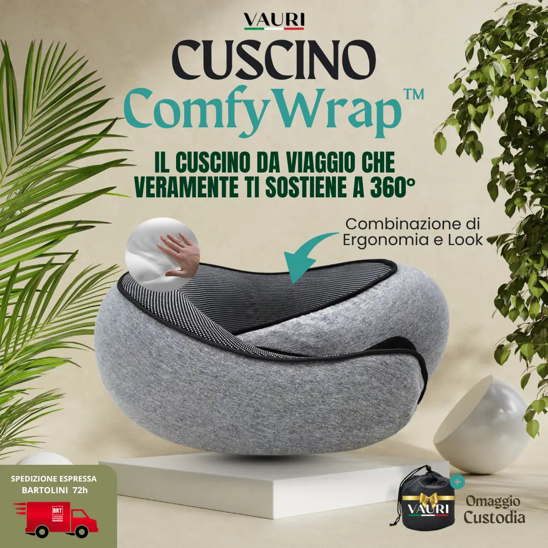 ComfyWrap™ - Cuscino Da Viaggio 360°